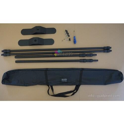 8' x 8' Adjustable Step and Repeat Backdrop Stand (without printing)