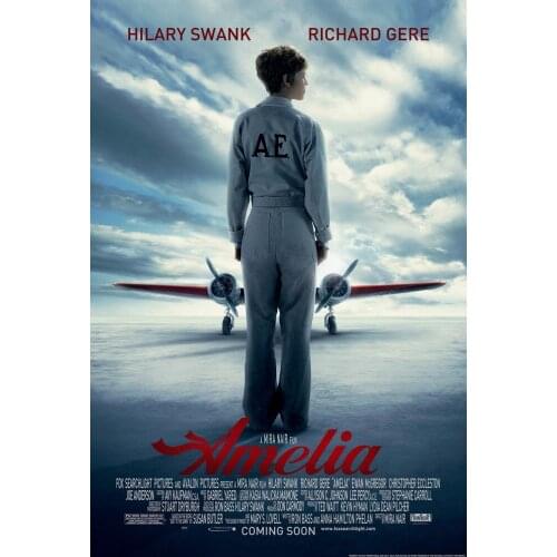 Amelia Movie Art print Silk poster Home Wall Decor