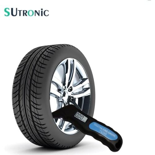 TG105 Car Tyre Gauge Pressure tester meter LCD Digital Tire Diagnostic tool For Car Motorcycle bicycle
