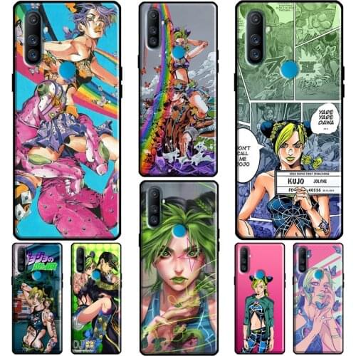 Jolyne Cujoh Stone Ocean For OPPO Realme C3 C11 C15 C21 GT Q3 8 7 6 Pro Case For OnePlus 9 8 Pro Nord 7T 8T Cover