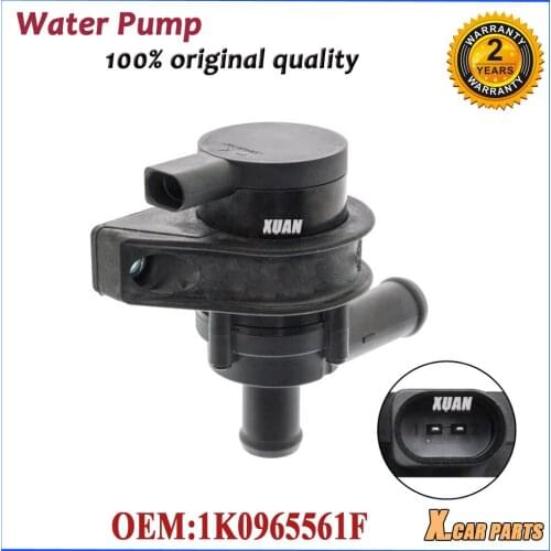 1K0965561F Cooling Additional Auxiliary Water Pump For Volkswagen Beetle EOS Golf Passat Scirocco Sharan Tiguan Touran