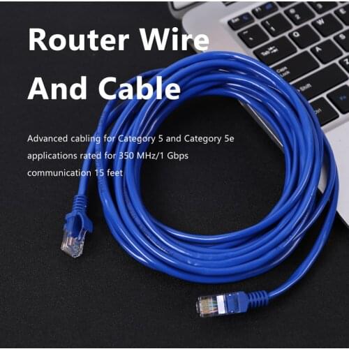 10m Cat5 RJ45 Ethernet Cable High Speed 1Gbps Network LAN Patch Cord for Modem Router PC Computer Laptop Cat 5E Ethernet Cable