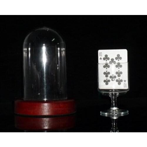 Horizontal Card Rise Magic Tricks Selected Card Rise Magia Stage Accessory Gimmick Props Mentalism Comedy Classic Toys