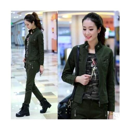 JMprobe Women's Military Jackets