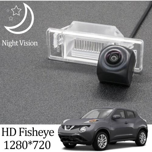 Owtosin HD 1280*720 Fisheye Rear View Camera For Nissan Juke (F15) 2010-2019 Car Vehicle Reverse Parking Accessories