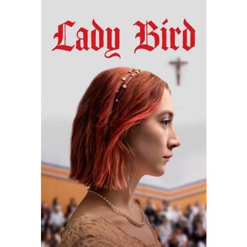 Lot style Choose Art Lady Bird Movie Art print Silk poster Home Wall Decor