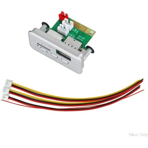 Bluetooth 5.0 Car Radio MP3 Player 5V 12V MP3 WMA Decoder Board Audio Module Radio FM TF USB 3.5mm AUX For Car Ju16 20 Dropship