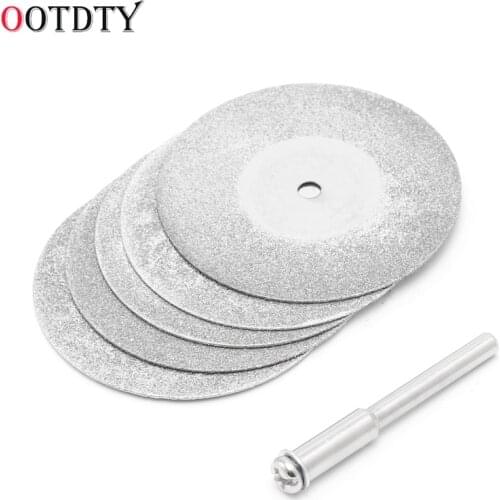 5pcs/lot Dremel Accessories Diamond Grinding Wheel Saw Circular Cutting Disc Dremel Rotary Tool Diamond Discs
