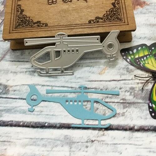 New Metal Steel Plane Cutting Dies Stencil For DIY Scrapbooking Album Paper Card Photo Decorative Craft Die Cuts Template