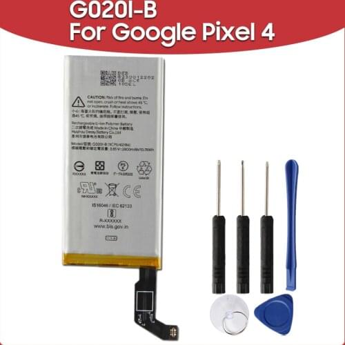 Original Replacement Battery 2800mAh G020I-B For Google Pixel 4 Phone Batteries