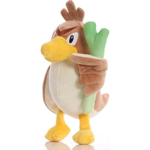 1pcs 23cm Farfetch'd Plush Toys Doll Farfetch'd Soft Stuffed Peluches Cartoon Animals Toys Gifts for Kids