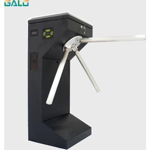 Card Swipe Entrance Machine Semi-Auto Vertical Tripod Turnstile Hs Code