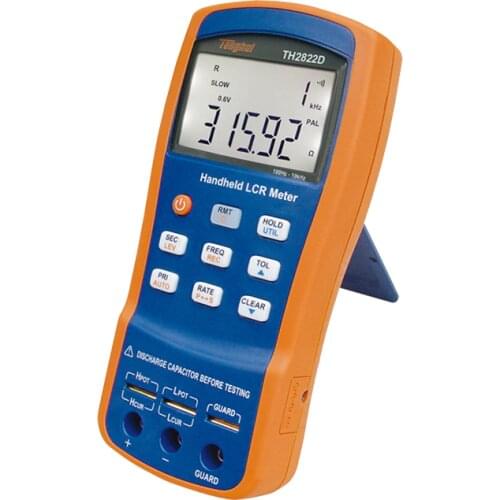TH2822D Portable RLC Bridge Meter Resistance Tester 100Hz, 120Hz,1kHz,10kHz with DCR Function