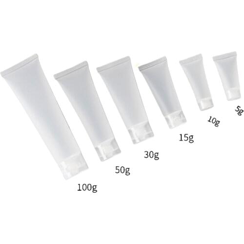 Empty Plastic Portable Tubes Squeeze Cosmetic Cream Lotion Travel Bottle Refillable Bottle Make Up Tools Shampoo Container