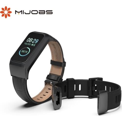 For Huami Amazfit Cor / Band 2 Strap Smart Wristbands Bracelet Midong Watch Silicone/Leather Wrist Belt Replacement Accessories