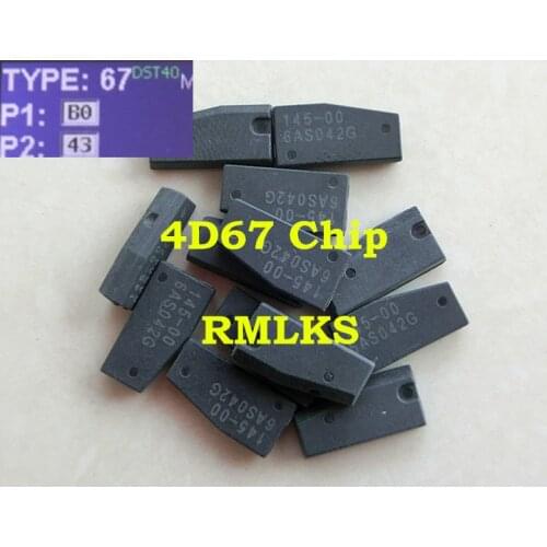 RMLKS 5pcs/lot High quality 4D67 Chip Auto Car Transponder ID:4D(67) Chip ID67 Car Key Chips