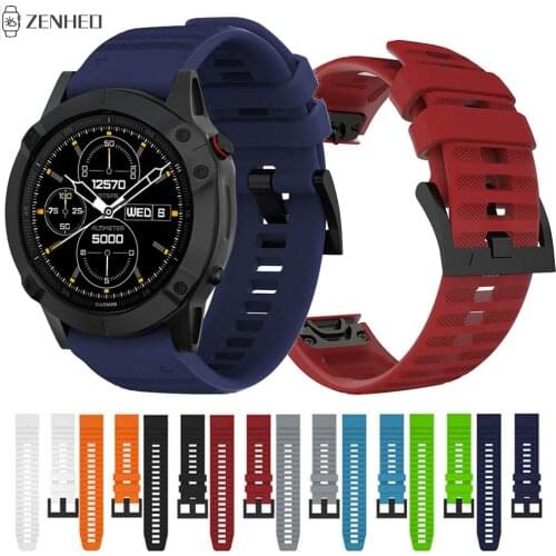 22mm Wrist Band Quick Release Replacement Strap for Garmin Fenix 5/5 Plus Fenix 6 Smart Watch Band Easy Fit Bracelet Watchband