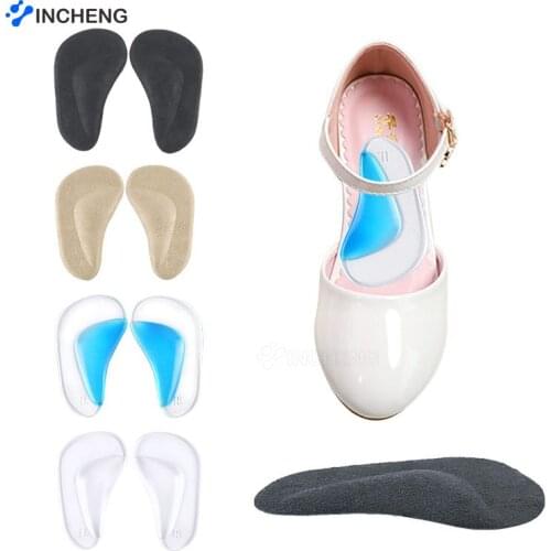 INCHENG Professional Arch Orthotic Support Insole Foot Plate Flatfoot Corrector Shoe Cushion Foot Care Insert Insoles Silicone
