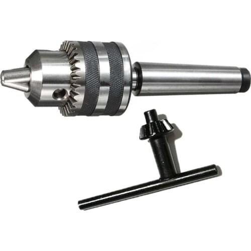 M10 M12 M16 thread Morse tapper cone MT2 MT3 MT4 B16 Drill Chuck Range1-13mm Heavy Duty Taper Arbor Milling Tool