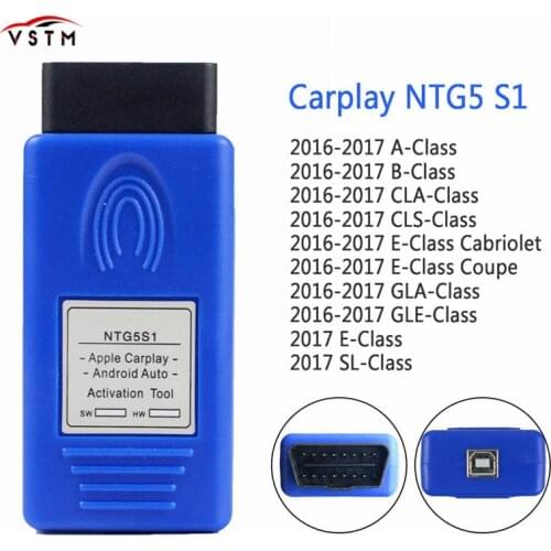 VSTM For Apple CarPlay NTG5S1 and Android Auto NTG5ES2 Activation tool for Mercedes/Benz NTG5 S1 NTG5 ES2