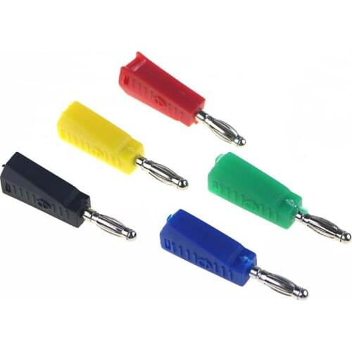 2PCS 4mm banana plug assembly test plug can insert banana head.Connector