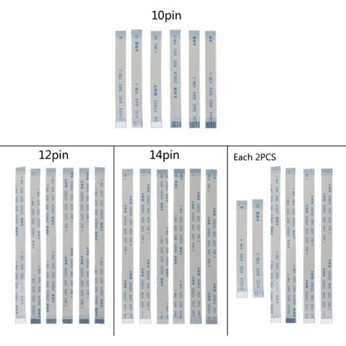 6Pcs 10Pin 12Pin 14Pin Touch Pad Power Button Switch Ribbon Flex Cable For PS4 Controller Charging Board