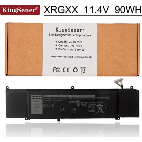 Kingsener New 90WH XRGXX Battery For DELL Alienware M15 M17 R1 ALW15M-D1735R R1725S R1735R R1738R G5 5590 G7 7590 7790 P37E P79F