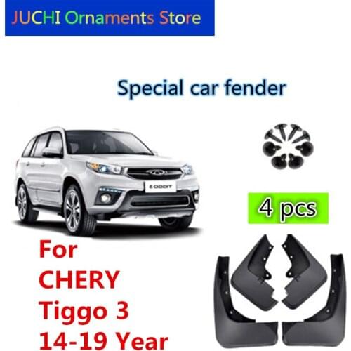 Car Fender Mudguard Splash Flaps Mud Guard Mudflap Accessories for Chery Tiggo 3