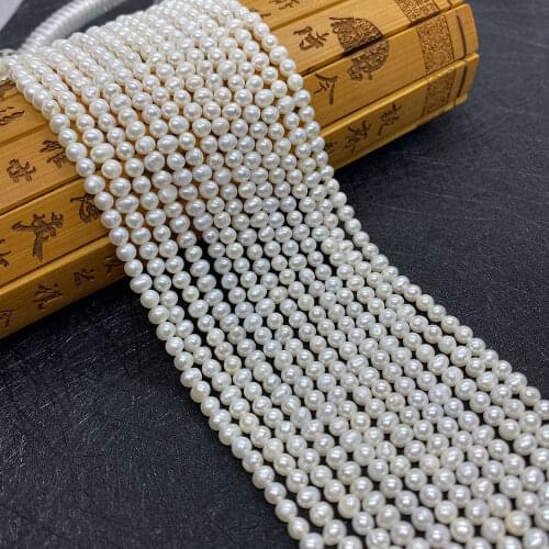 AA Grade Natural Freshwater Pearl Beaded High-quality Potato-shaped Loose Beads To Make DIY Bracelet Necklace Accessories