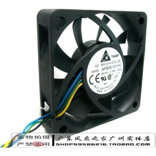 For Delta delta 6013 6 line pwm intelligent temperature control fan cpu fan afb0612vhc