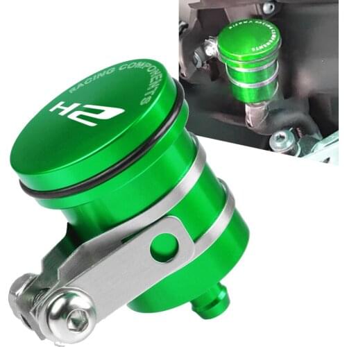 For KAWASAKI H2 H2R Motorcycle Brake Fluid Reservoir Clutch Cylinder Tank Oil Fluid Cup H2 H2R 2015 2016 2017 2018 2019 2020