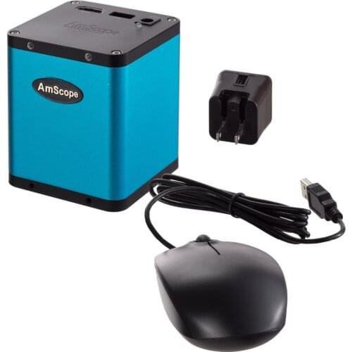 AmScope 1080p Auto Focus C-mount Microscope Camera with HDMI + USB Mouse AF102