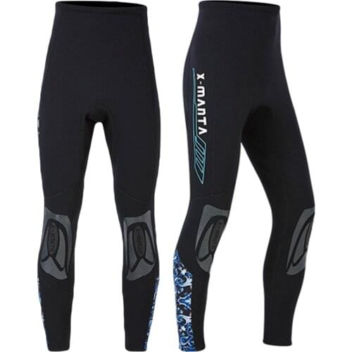 Neoprene Wetsuit 3MM Men Jackets Pants Scuba Diving Underwater Fishing Suit Surfing Snorkeling Spearfishing Kitesurf Equipment