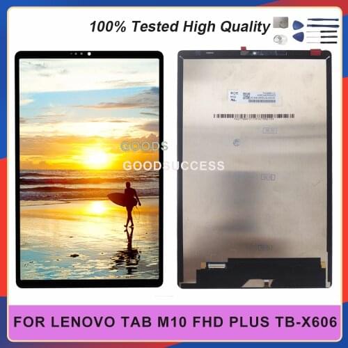 New 10.3 Inch For Lenovo Tab M10 FHD Plus TB-X606 TB-X606F TB-X606X LCD Display Touch Screen Digtizer Assembly Free Tools