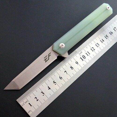 HOT NEW D2 steel knife + G10 handle ball bearing folding knife outdoor hunting camping fruit knife EDC tool tactical knife