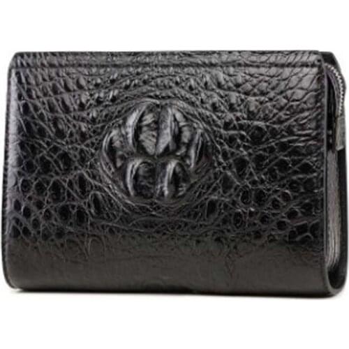 LINSHE crocodile Hand bag men handbags Genuine crocodile leather Men bags business large capacity Hand caught bag