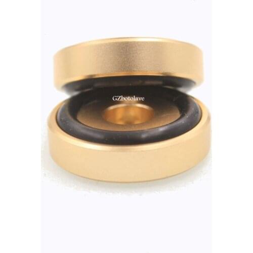 4PCS Aluminum silver/black/gold 39*10 Audio amplifier speaker feet computer machine mats Free ship