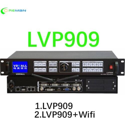 Led display Video processor LVP909 with SC-4 SC-12 for HD P3 P4 P5 P6 P8 P10 LED Screen LVP919 A6000 LVP615S