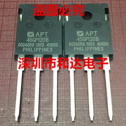 5piece) APT45GP120B 45GP120B TO-247 1200V 100A / HGTG30N60A4D 30N60A4D / IRFP360 400V 23A / IPW50R299CP 5R299P TO-247