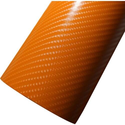 Highlight Carbon Fiber Color Changing Film Glossy 6D Car Carbon Fiber Stickers Interior Film Car Stickers