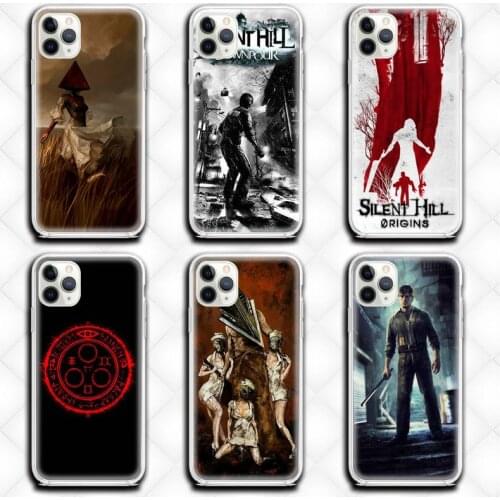 Silent Hill Origins Phone Case Clear for iphone 12 11 Pro max mini XS 8 7 6 6S Plus X 5S SE 2020 XR cover