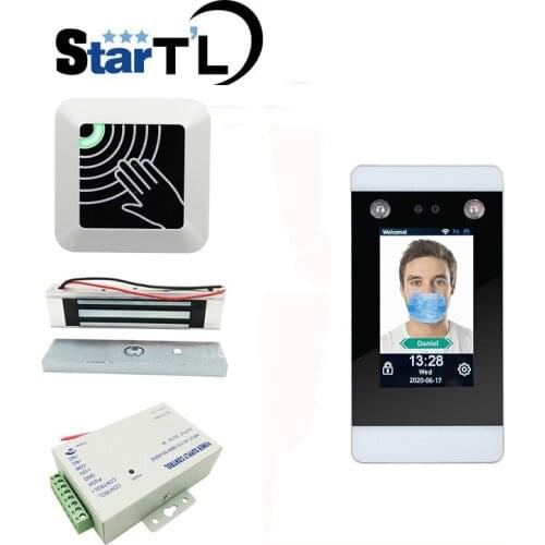 WiFi TCP/IP Dynamic Face Facial Recognition Door Access Control System Kit