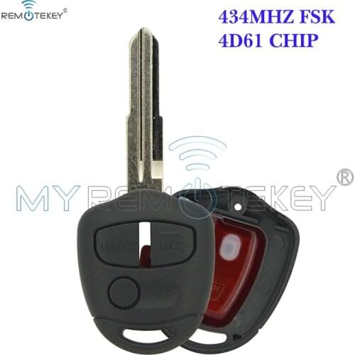 Remote key for Mitsubishi Lancer MIT11R 4D61 chip 3 button 434Mhz