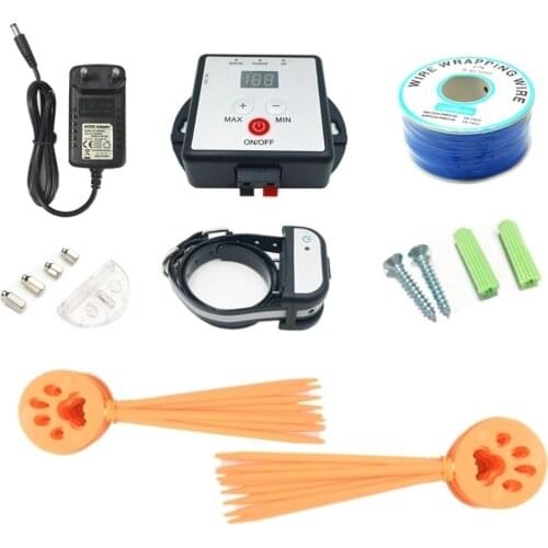 5000 Square Meters Electric Pet Dog Fence Waterproof Rechargeable Remote Training Collar Dog Fence Containment System