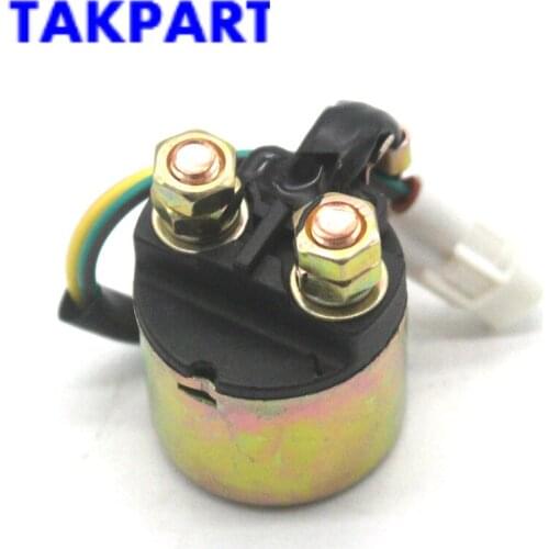 TAKPART Starter Relay Solenoid Fits Honda TRX350 TRX 350 FOURTRAX RANCHER 2000-2006