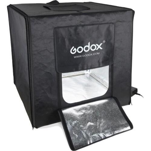 GODOX LSD-40/60/80 LST-40/60/80 Studio Diffuse Softbox Lightbox With 2/3 LED Light Bars Photography Background Photo Studio