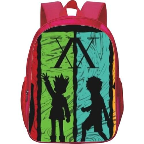 Hunter x Hunter Backpack Killua Hisoka Bagpack Bolsas Bags Anime Designer Shoulder Bag Girls Bookbag