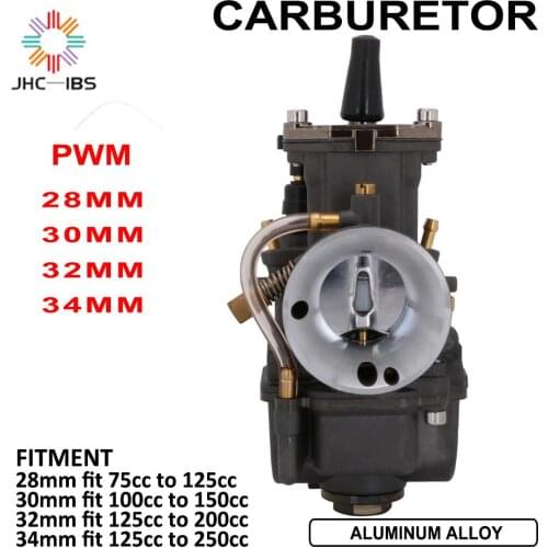 Motorcycle 28 30 32 34mm Carburetor Carburador Cable For Keihin Suzuki Yamaha Honda PWK With Power Jet Racing Motor Engine ATV