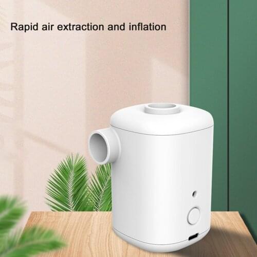 Camping Tiny Air Pump Light Inflatable Pump Flextailgear Ultralight USB Charging Mini Electric Outdoor Air Pump 3 Modes Supplies