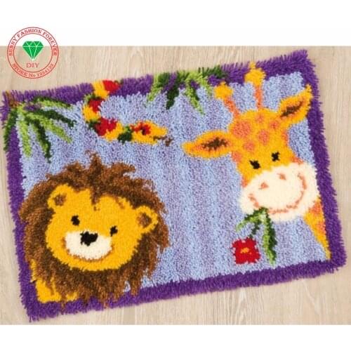 Needlework Latch hook rug kits knitting needles sets for embroidery stitch thread Stitch threads Carpet embroidery cross-stitch